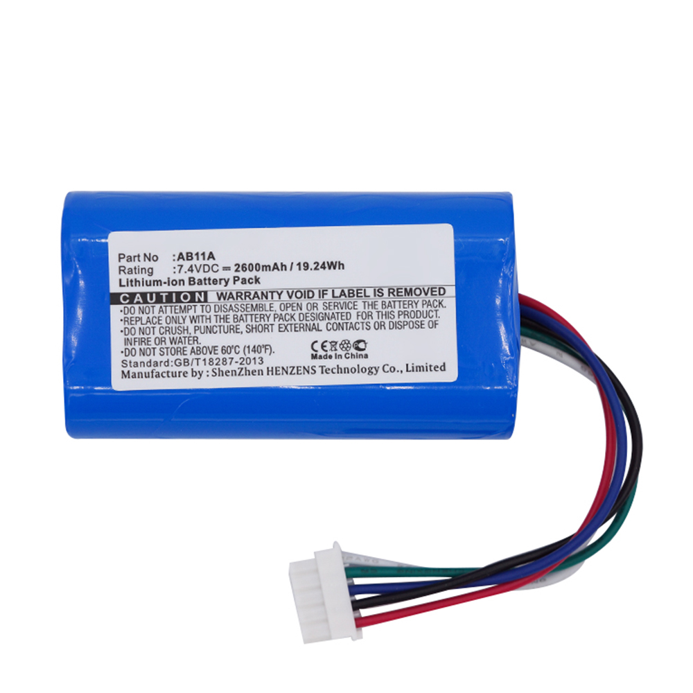 Synergy Digital Remote Control Battery, Compatible with 3DR AB11A Remote Control Battery (Li-ion, 7.4V, 2600mAh)