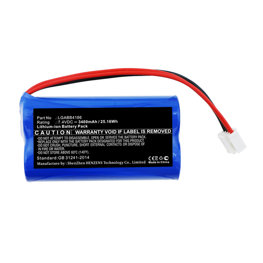 Synergy Digital Remote Control Battery, Compatible with DJI LGABB4186 Remote Control Battery (Li-ion, 7.4V, 3400mAh)