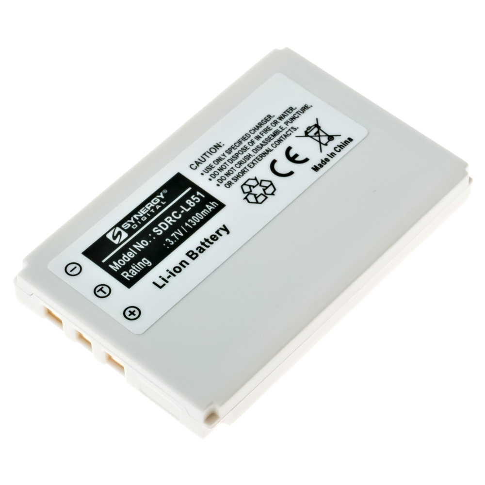 SDRC-L851 - Li-Ion, 3.7 Volt, 1300 mAh, Ultra Hi-Capacity Battery - Replacement For Logitech L-LU18 and F12440056 Remote Control Batteries