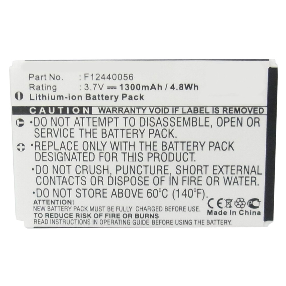 Synergy Digital Remote Control Battery, Compatible with Logitech C-LR65, C-RL65, Harmony 1000 Remote, Harmony 1100 Remote, Harmony 1100i Remote, Harmony 915 Remote, Internet Radio, Squeezebox Duet Controler Remote Control Battery (3.7, Li-ion, 1300mAh)