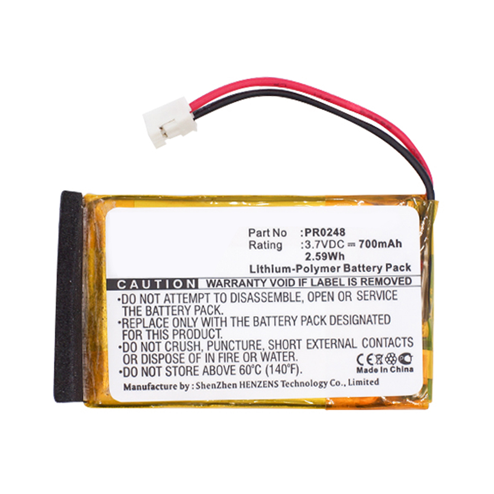 Synergy Digital Crane Remote Control Battery, Compatible with JAY PR0248 Crane Remote Control Battery (Li-Pol, 3.7V, 700mAh)