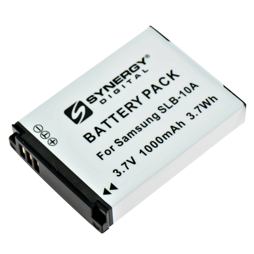 SDSLB10A Rechargeable Lithium-Ion Battery - Ultra High Capacity (3.7v 1000mAh) - Replacement for Samsung SLB-10A Battery