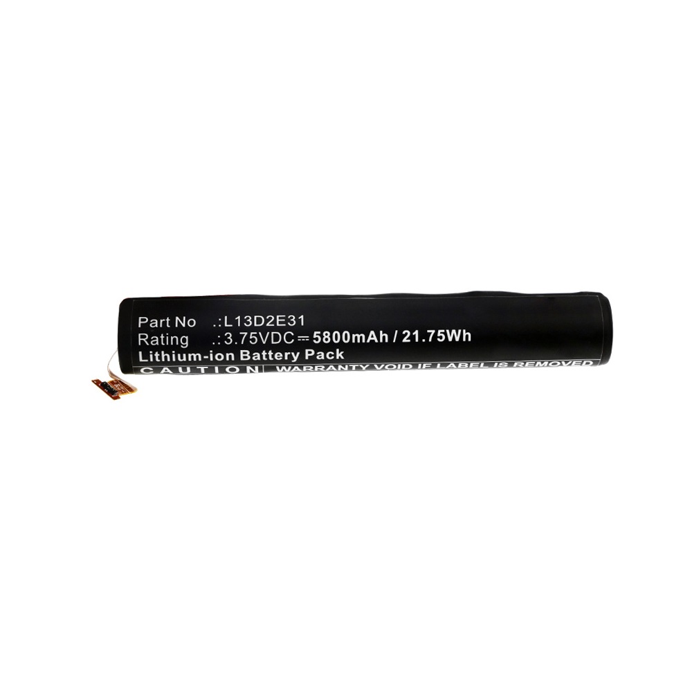 Synergy Digital Tablet Battery, Compatible with Lenovo L13D2E31 Tablet Battery (Li-ion, 3.75V, 5800mAh)