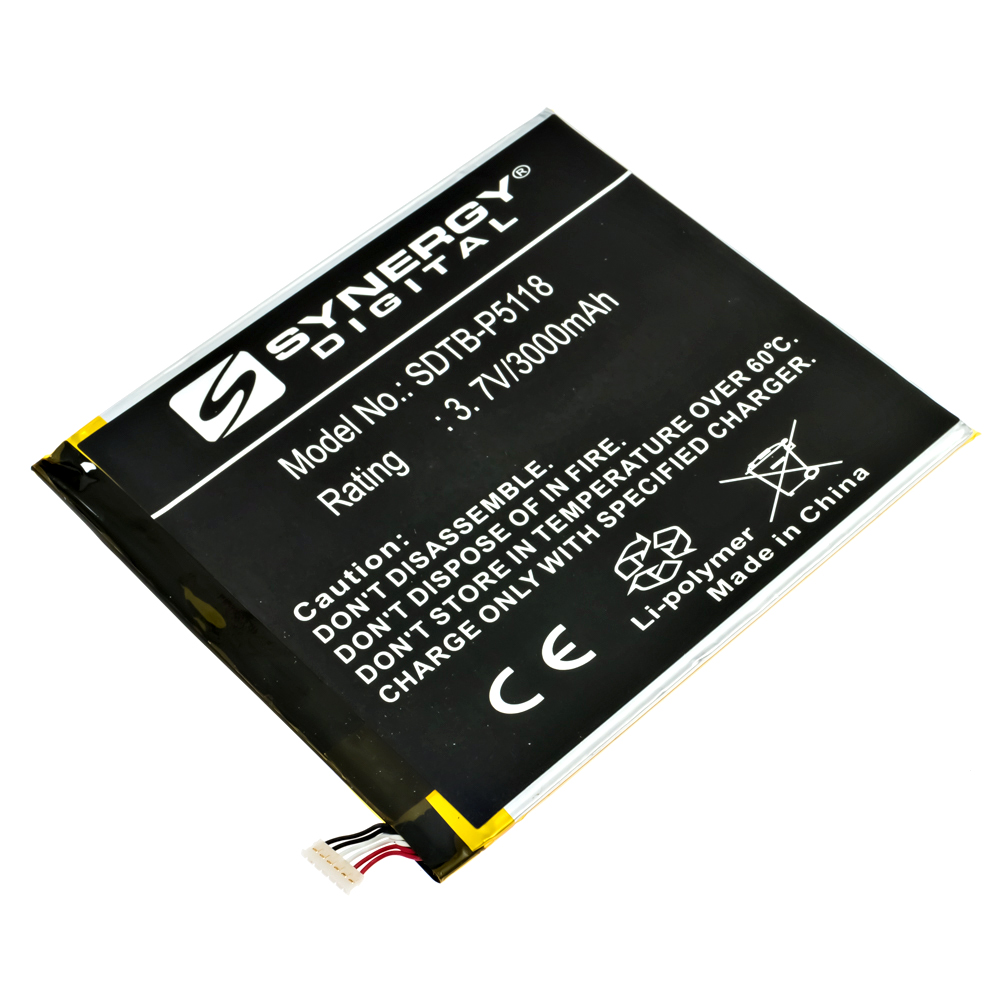 Synergy Digital Tablet Battery, Compatible with Amazon MC-308594 Tablet Battery (Li-Pol, 3.7V, 3000mAh)