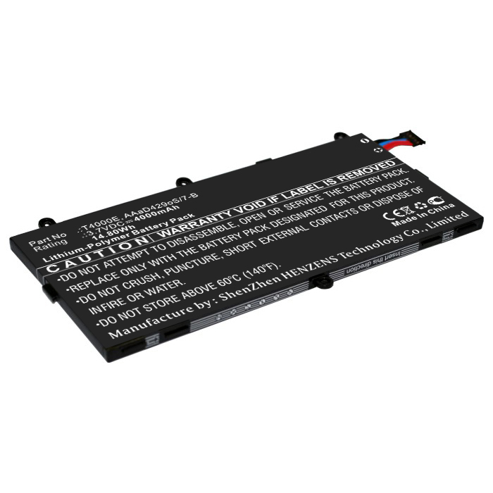 Synergy Digital Tablet Battery, Compatible with Samsung GH43-03911A Tablet Battery (Li-Pol, 3.7V, 3600mAh)