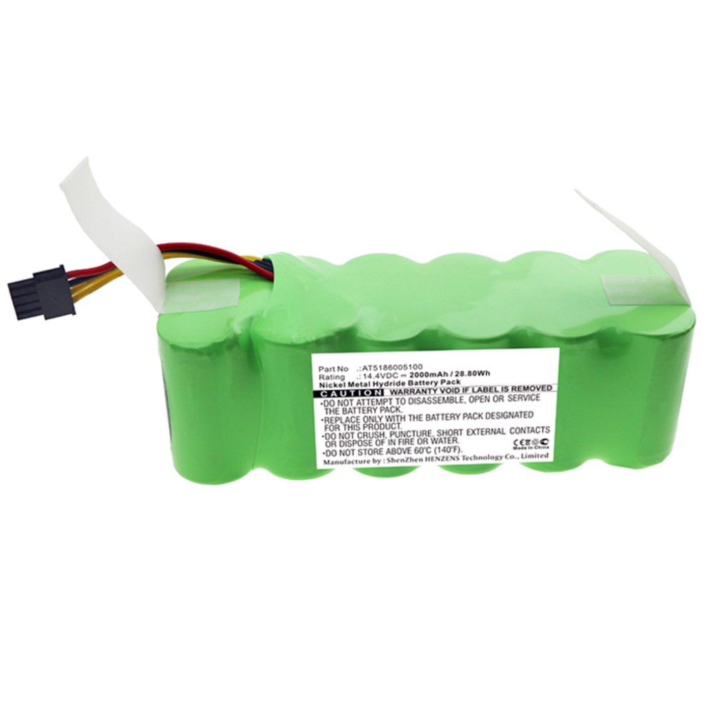 Synergy Digital Vacuum Cleaner Battery, Compatible with Ariete AT5186005100 Vacuum Cleaner Battery (Ni-MH, 14.4V, 2000mAh)