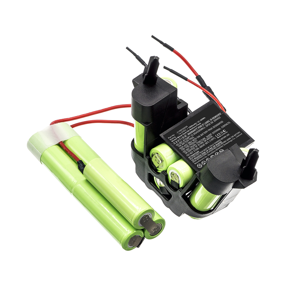 Synergy Digital Vacuum Cleaner Battery, Compatible with AEG 2199035029 Vacuum Cleaner Battery (14.4V, Ni-MH, 1500mAh)