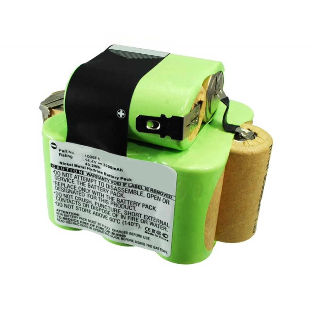Synergy Digital Vacuum Cleaner Battery, Compatible with Euro Pro 1006FK, XBP746 Vacuum Cleaner Battery (14.4V, Ni-MH, 3000mAh)