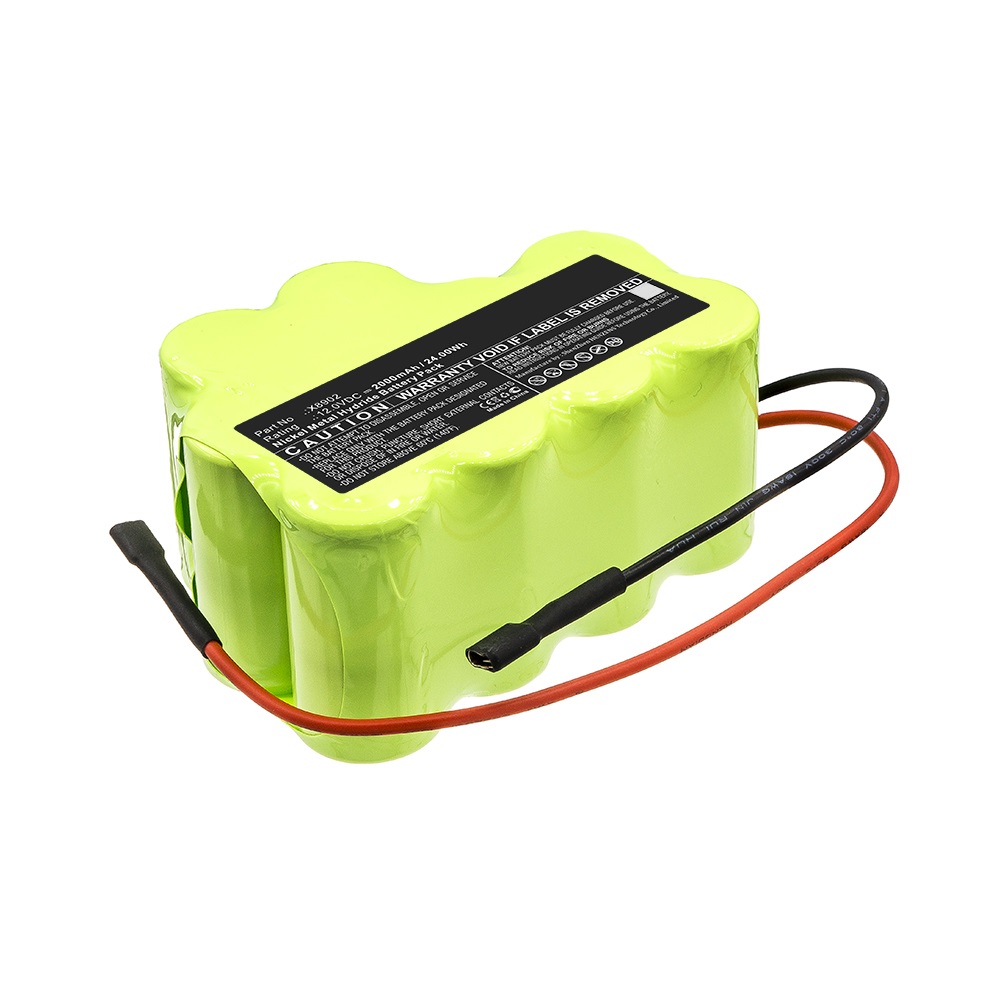 Synergy Digital Vacuum Cleaner Battery, Compatible with Shark X8902 Vacuum Cleaner Battery (Ni-MH, 12V, 2000mAh)