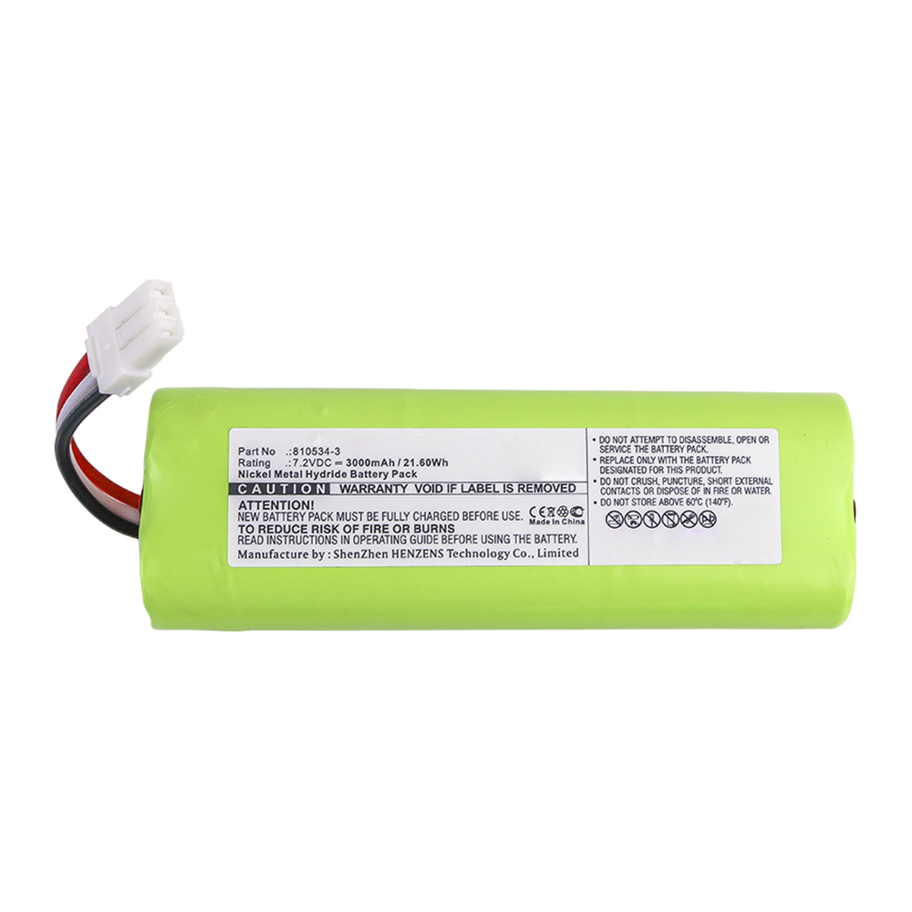 Synergy Digital Vacuum Cleaner Battery, Compatible with 678150-5 Vacuum Cleaner Battery (7.2V, Ni-MH, 3000mAh)