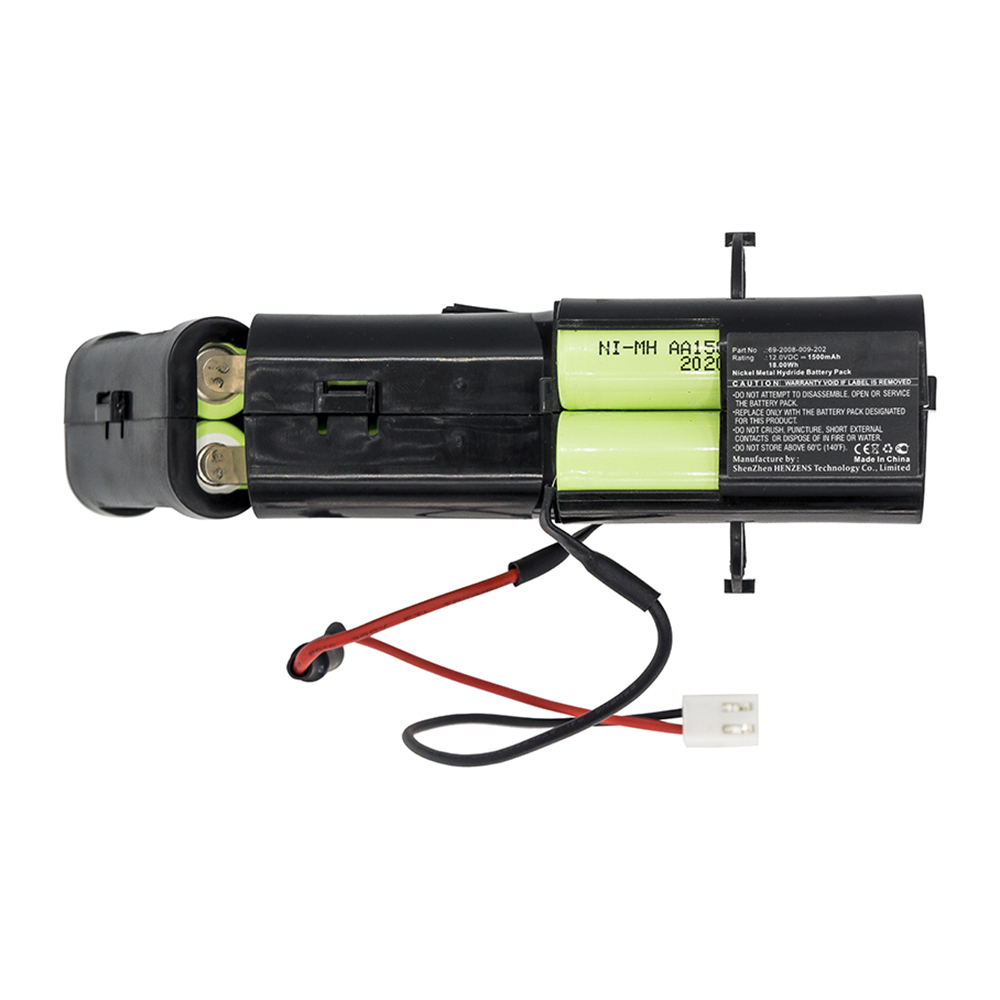 Synergy Digital Vacuum Cleaner Battery, Compatible with 69-2008-009-202 Vacuum Cleaner Battery (12V, Ni-MH, 1500mAh)