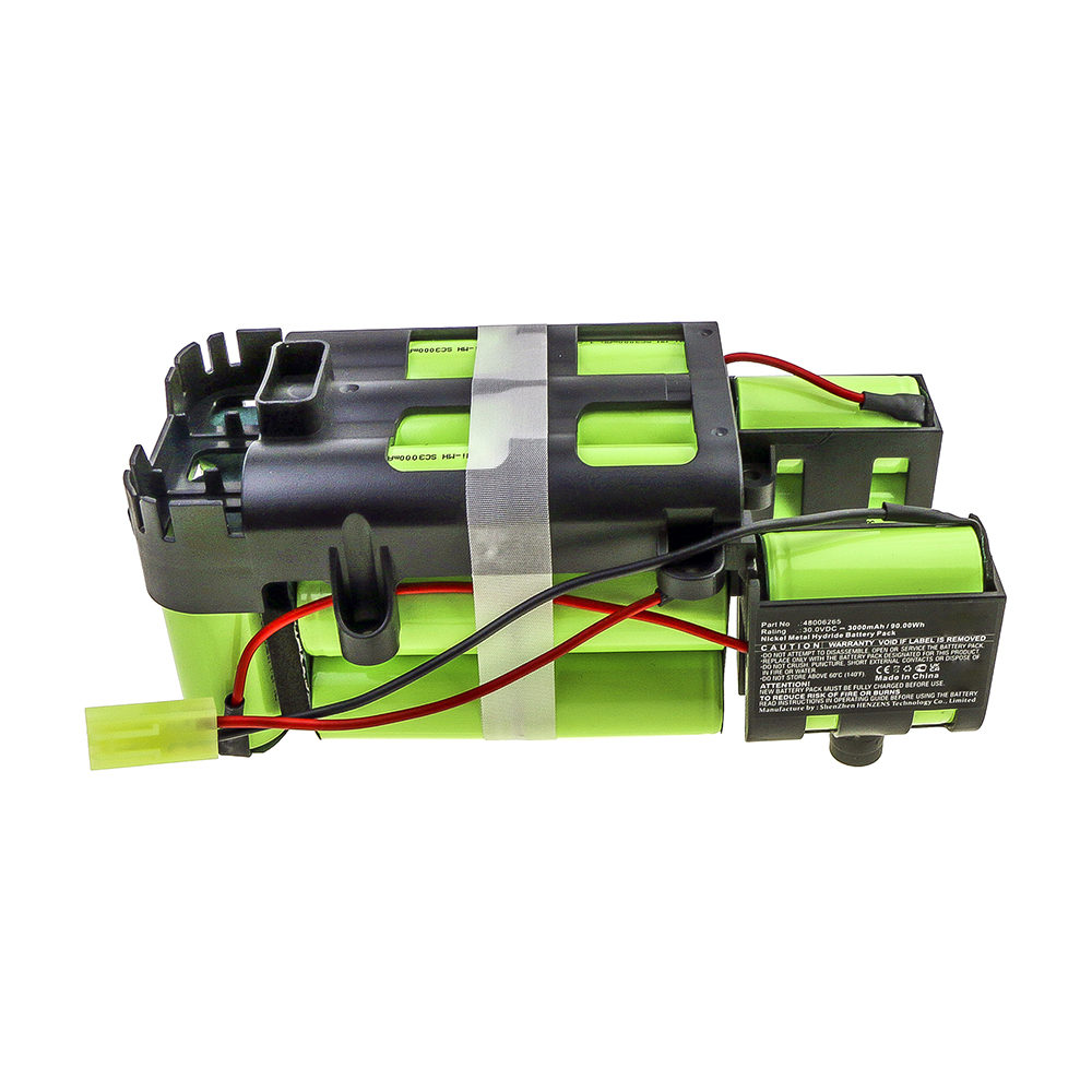 Synergy Digital Vacuum Cleaner Battery, Compatible with Hoover 48006265 Vacuum Cleaner Battery (Ni-MH, 30V, 3000mAh)