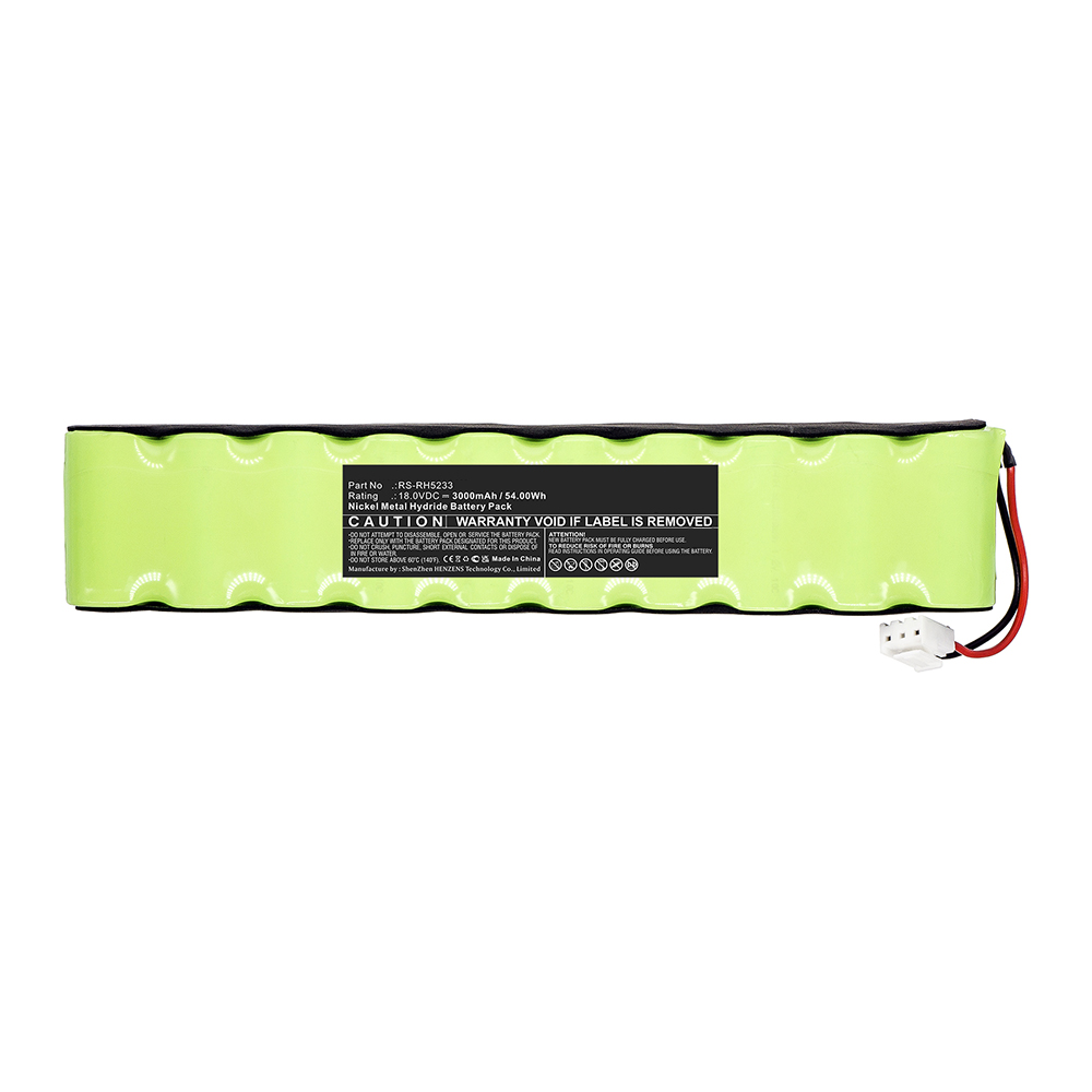 Synergy Digital Vacuum Cleaner Battery, Compatible with Rowenta RS-RH5233 Vacuum Cleaner Battery (Ni-MH, 18V, 3000mAh)