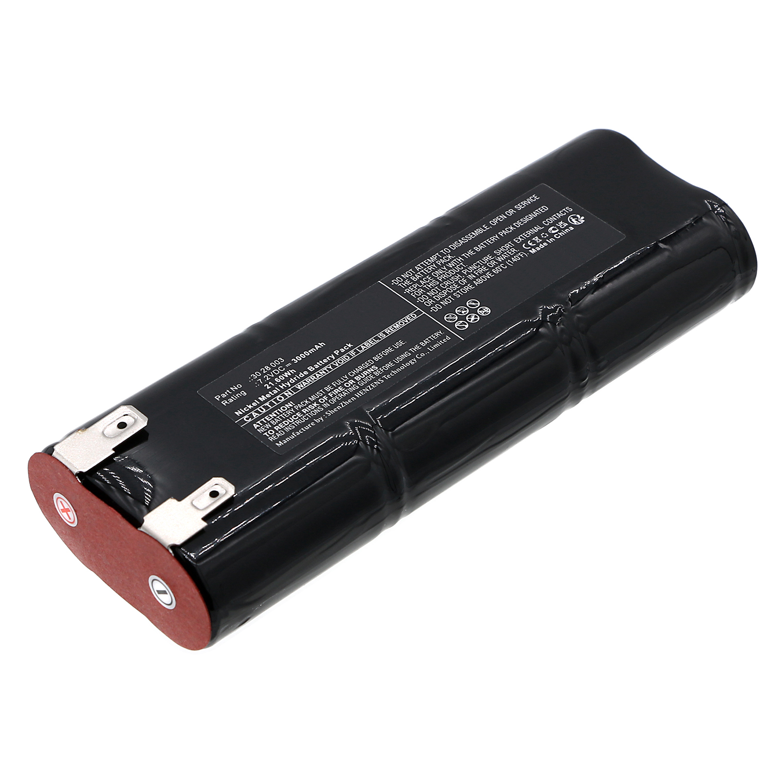Synergy Digital Vacuum Cleaner Battery, Compatible with Fakir 30 27 003, 30 28 003 Vacuum Cleaner Battery (Ni-MH, 7.2V, 3000mAh)
