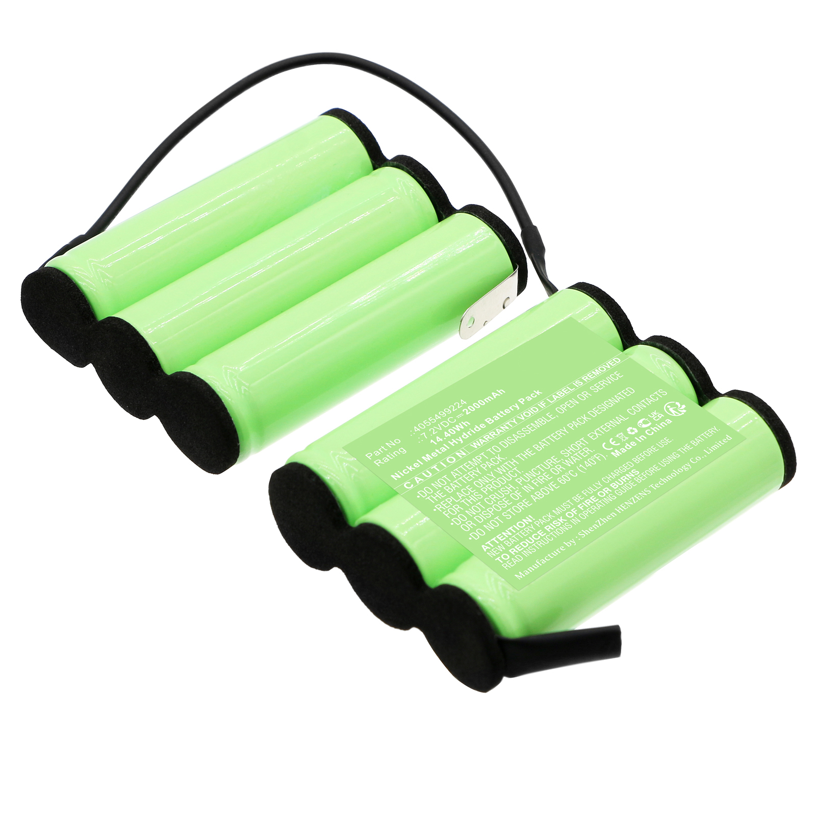 Synergy Digital Vacuum Cleaner Battery, Compatible with AEG F692864 Vacuum Cleaner Battery (Ni-MH, 7.2V, 2000mAh)
