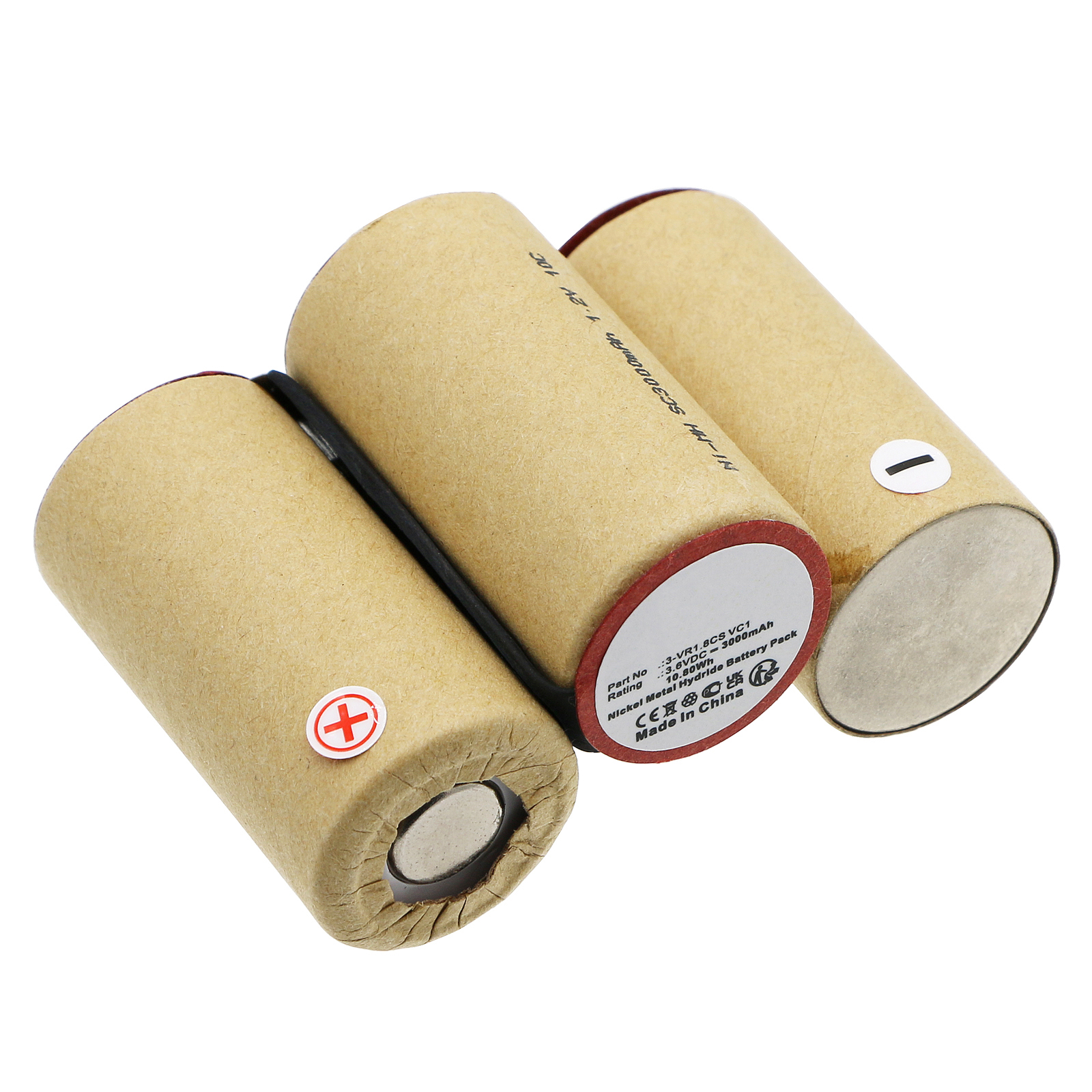 Synergy Digital Vacuum Cleaner Battery, Compatible with Bosch 3-VR1.8CS VC1 Vacuum Cleaner Battery (Ni-MH, 3.6V, 3000mAh)