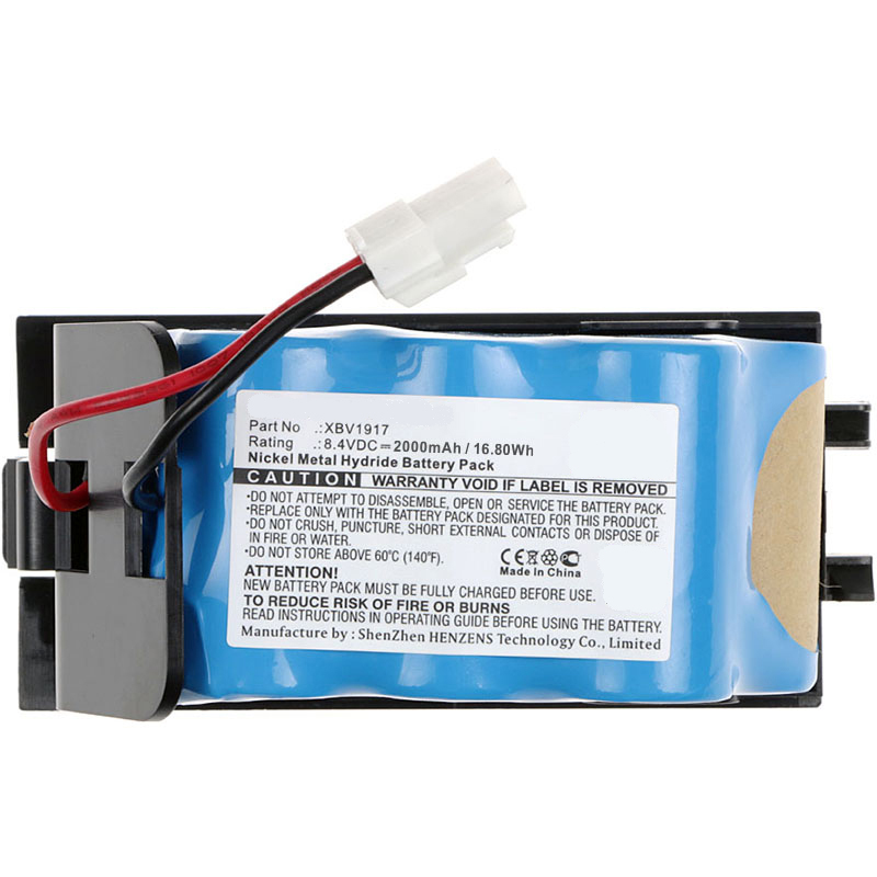 Synergy Digital Vacuum Cleaner Battery, Compatible with Euro Pro XBV1917 Vacuum Cleaner Battery (Ni-MH, 8.4V, 2000mAh)