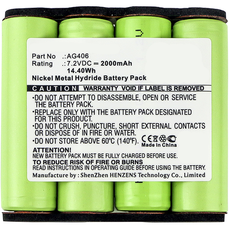Synergy Digital Vacuum Cleaners Battery, Compatible with AEG 90005510600, 90016553200, 90016584800, 90016585000, AG406, AG406WD, AG4106, AG4108 Vacuum Cleaners Battery (7.2V, Ni-MH, 2000mAh)