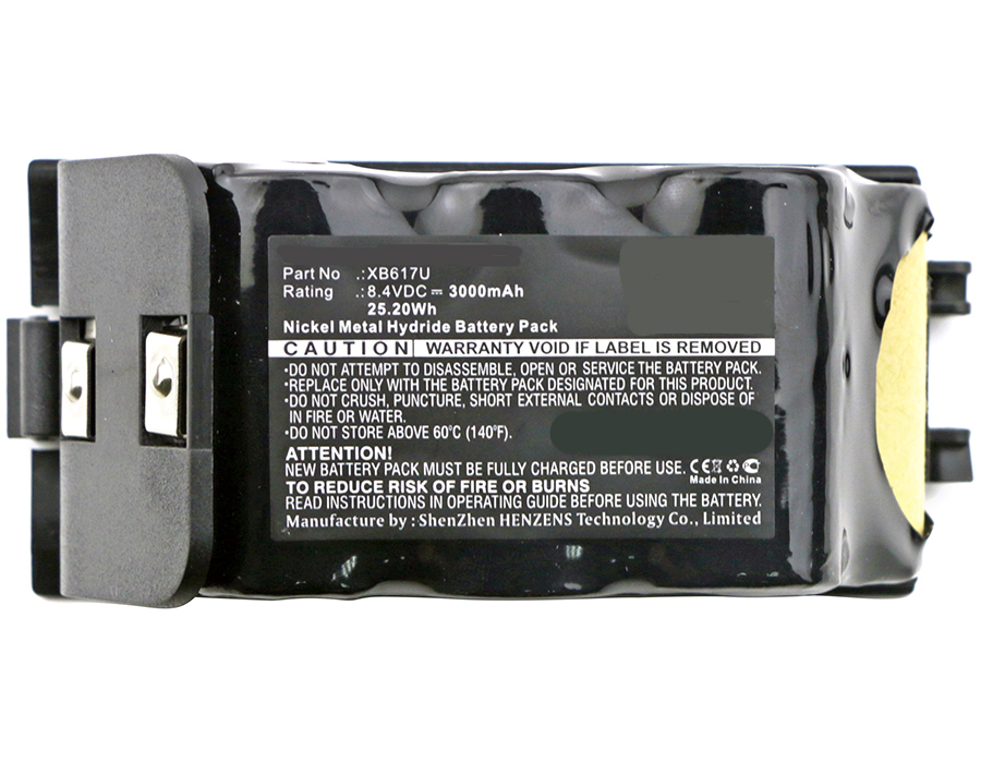 Synergy Digital Vacuum Cleaners Battery, Compatiable with Euro Pro XB617U Vacuum Cleaners Battery (8.4V, Ni-MH, 3000mAh)