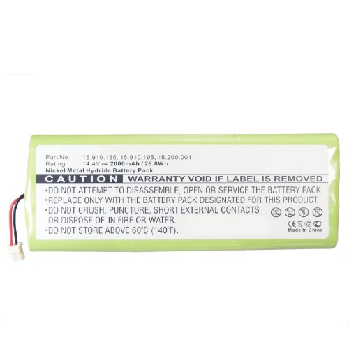 Synergy Digital Vacuum Cleaners Battery, Compatiable with Ozroll 15.200.001, 15.910.185, 15.910.195 Vacuum Cleaners Battery (14.4V, Ni-MH, 2000mAh)