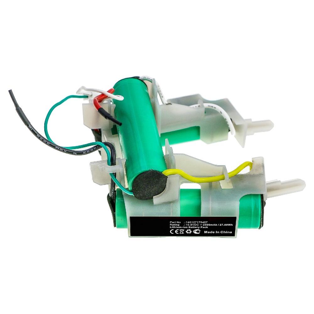 Synergy Digital Vacuum Cleaner Battery, Compatible with Electrolux 140127175457 Vacuum Cleaner Battery (Li-ion, 10.8V, 2500mAh)