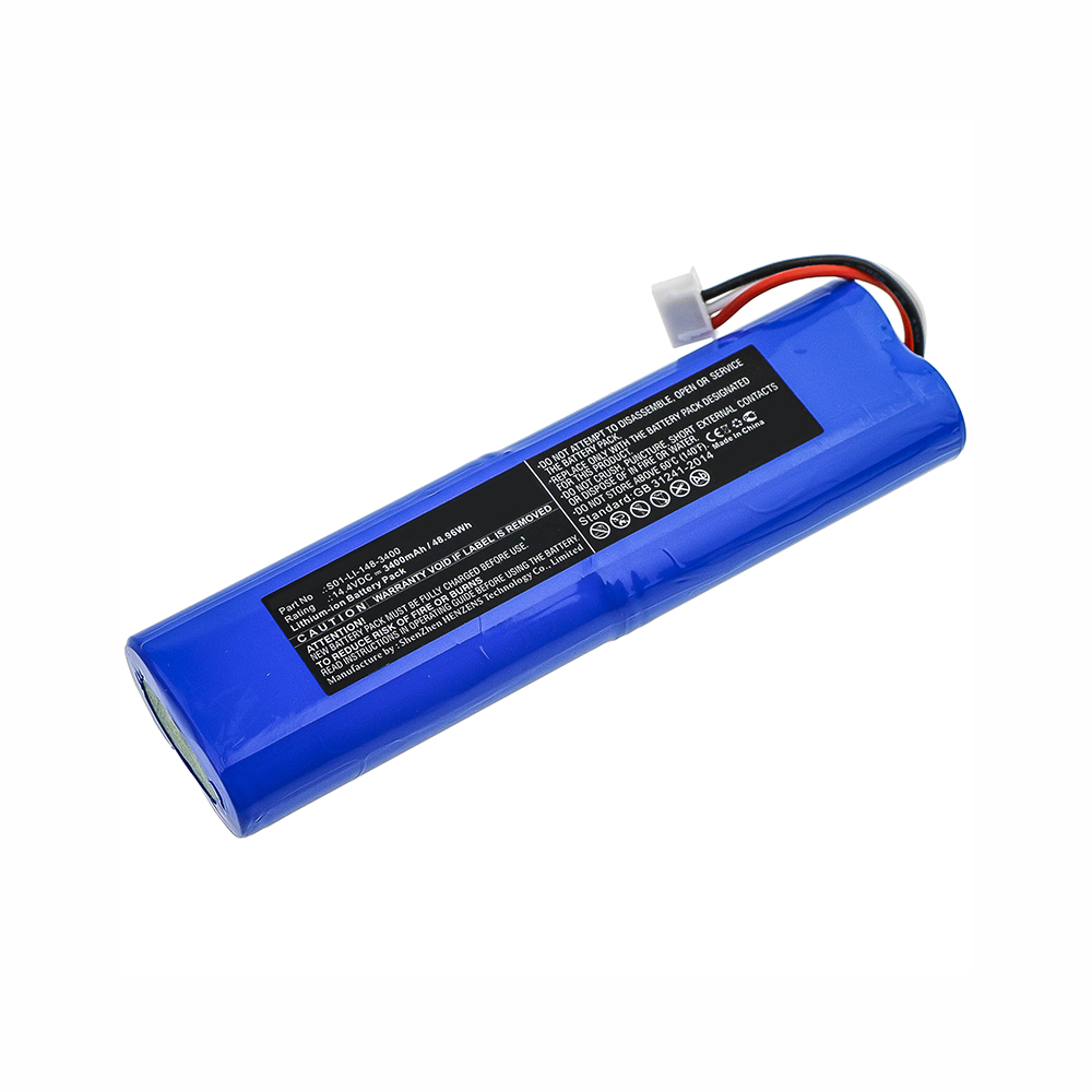 Synergy Digital Vacuum Cleaner Battery, Compatible with Ecovacs S01-LI-148-3400 Vacuum Cleaner Battery (14.4V, Li-ion, 3400mAh)