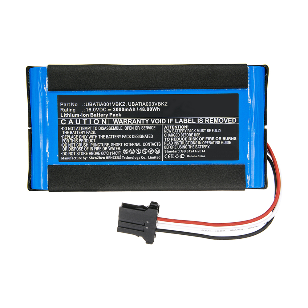 Synergy Digital Vacuum Cleaner Battery, Compatible with Sharp F-4991-810-1, LIS5003SPP, UBATiA001VBKZ Vacuum Cleaner Battery (16V, LiFePO4, 3000mAh)