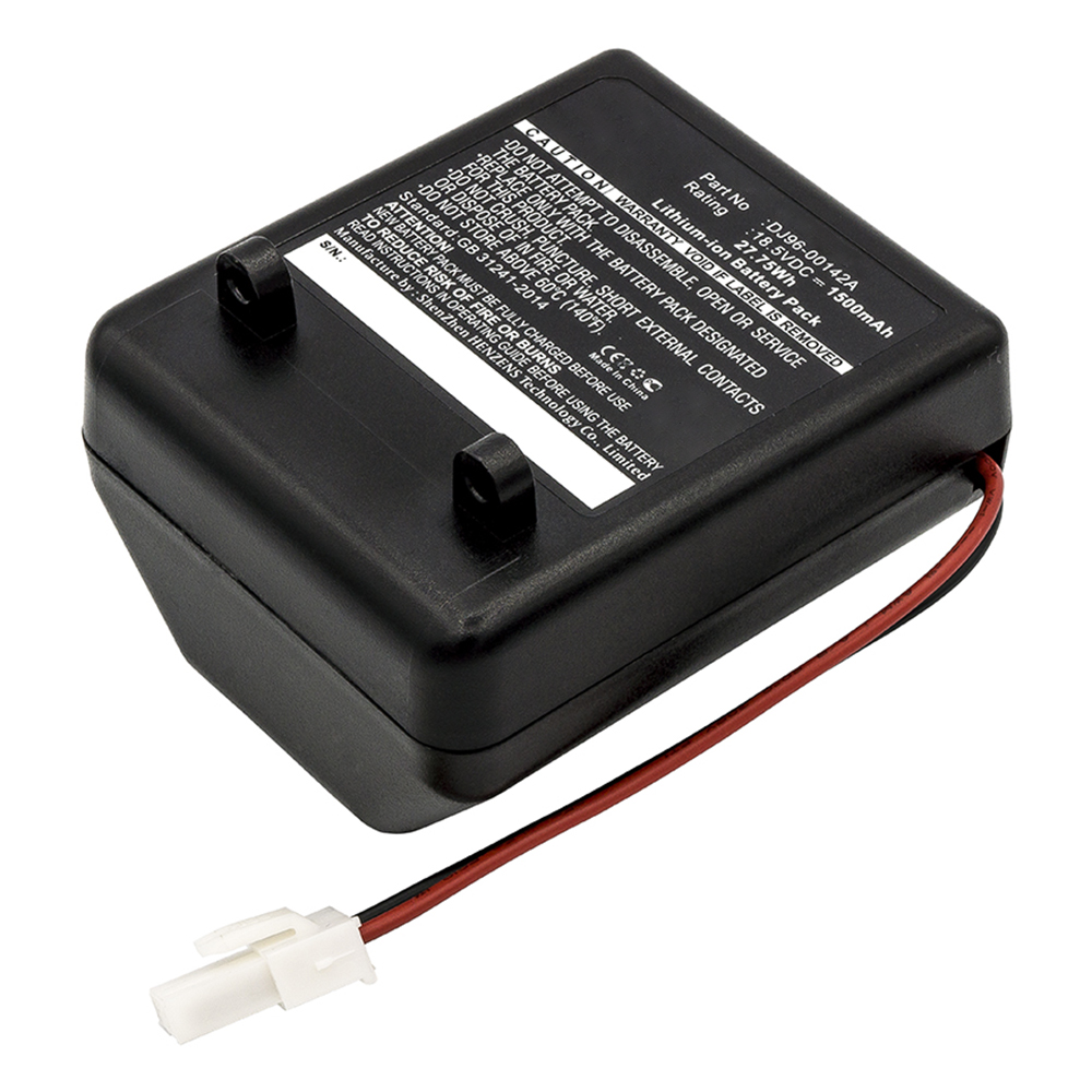 Synergy Digital Vacuum Cleaner Battery, Compatible with Samsung DJ96-00142A Vacuum Cleaner Battery (Li-ion, 18.5V, 1500mAh)