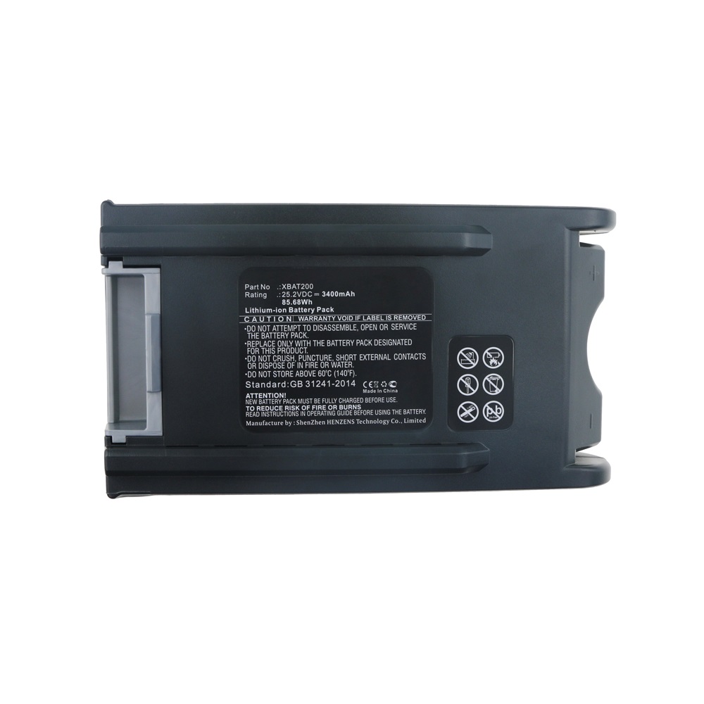 Synergy Digital Vacuum Cleaner Battery, Compatible with Shark XBAT200 Vacuum Cleaner Battery (Li-ion, 25.2V, 3400mAh)