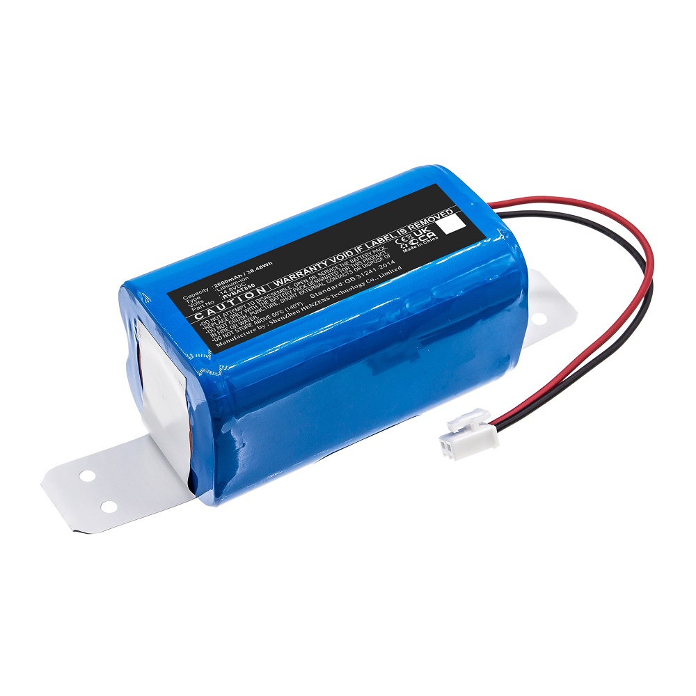 Synergy Digital Vacuum Cleaner Battery, Compatible with Shark RVBAT850 Vacuum Cleaner Battery (Li-ion, 14.8V, 2600mAh)