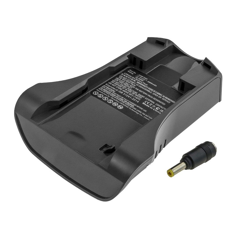 Synergy Digital Vacuum Cleaner Battery, Compatible with Shark XSBT600 Vacuum Cleaner Battery (Li-ion, 21.6V, 2000mAh)