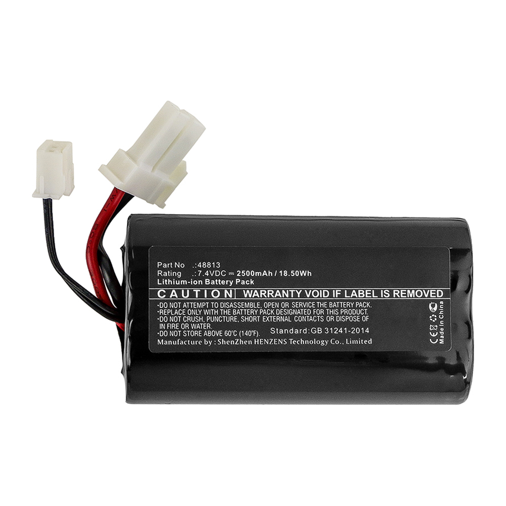 Synergy Digital Vacuum Cleaner Battery, Compatible with Vorwerk 48813 Vacuum Cleaner Battery (Li-ion, 7.4V, 2500mAh)