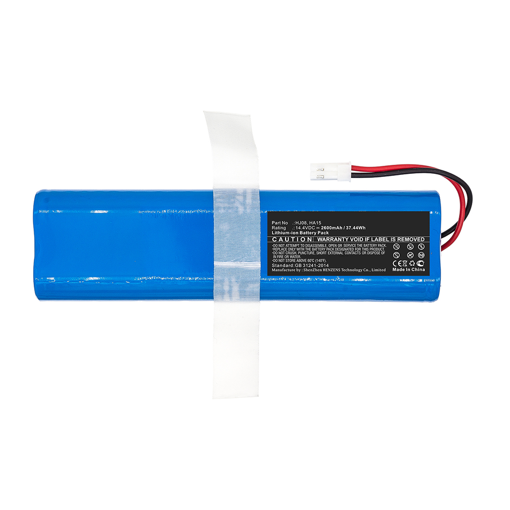 Synergy Digital Vacuum Cleaner Battery, Compatible with HA15 Vacuum Cleaner Battery (14.4V, Li-ion, 2600mAh)