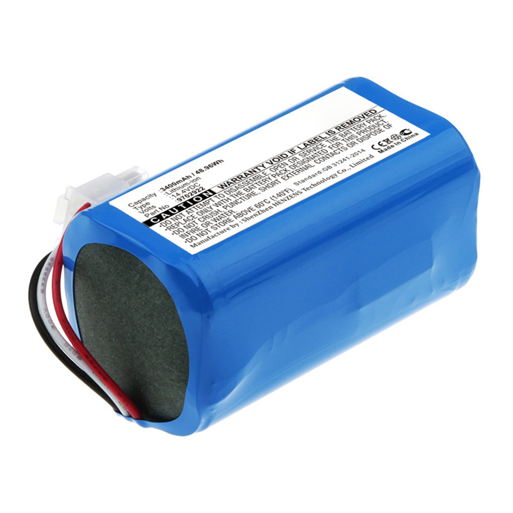 Synergy Digital Vacuum Cleaner Battery, Compatible with 9702922 Vacuum Cleaner Battery (14.4V, Li-ion, 3400mAh)
