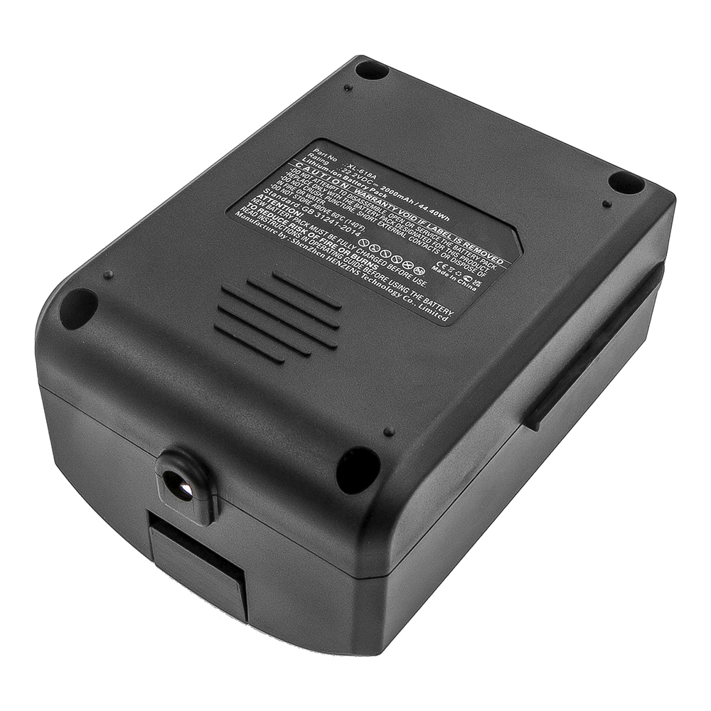 Synergy Digital Vacuum Cleaner Battery, Compatible with XL-618A Vacuum Cleaner Battery (22.2V, Li-ion, 2000mAh)