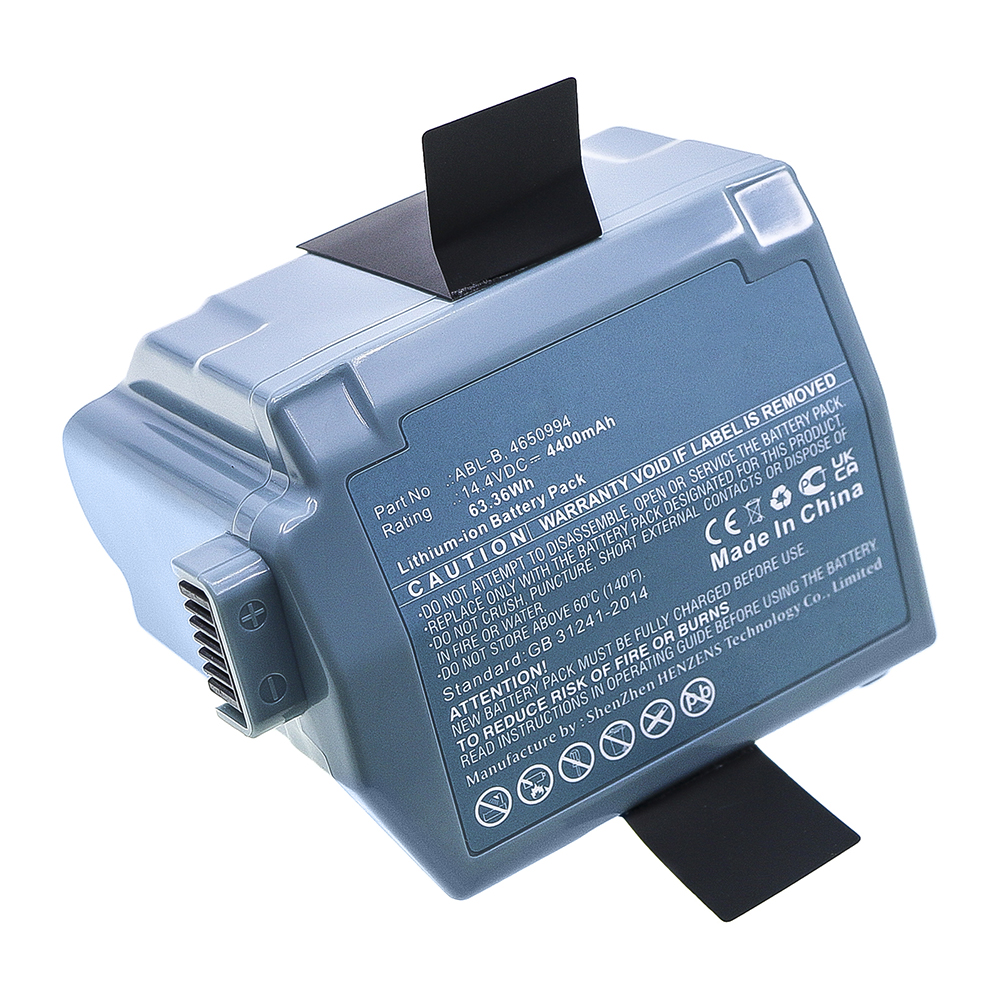 Synergy Digital Vacuum Cleaner Battery, Compatible with iRobot ABL-B Vacuum Cleaner Battery (Li-ion, 14.4V, 4400mAh)