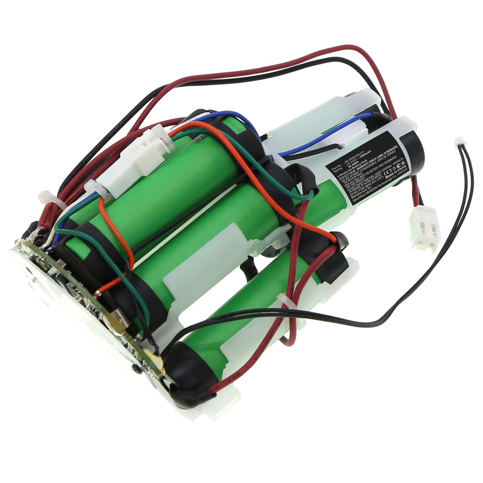 Synergy Digital Vacuum Cleaner Battery, Compatible with Philips 69-2008-009-211 Vacuum Cleaner Battery (Li-ion, 25.2V, 2000mAh)