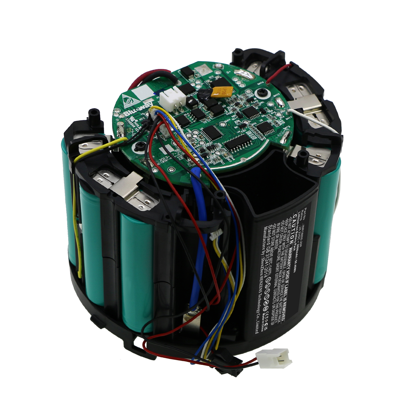 Synergy Digital Vacuum Cleaner Battery, Compatible with PUPPYOO INR18650-20R Vacuum Cleaner Battery (Li-ion, 25.2V, 2000mAh)
