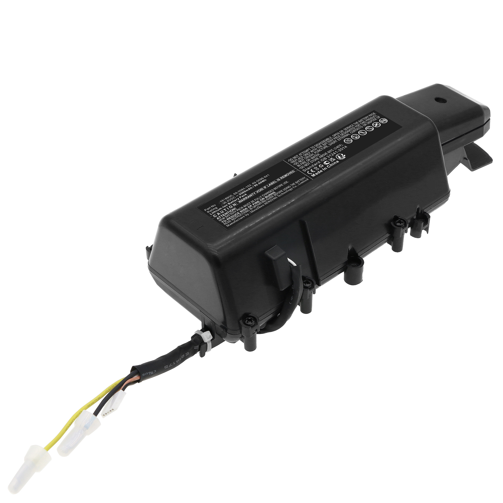 Synergy Digital Vacuum Cleaner Battery, Compatible with Bissell 69-0096-041 Vacuum Cleaner Battery (Li-ion, 36V, 2500mAh)