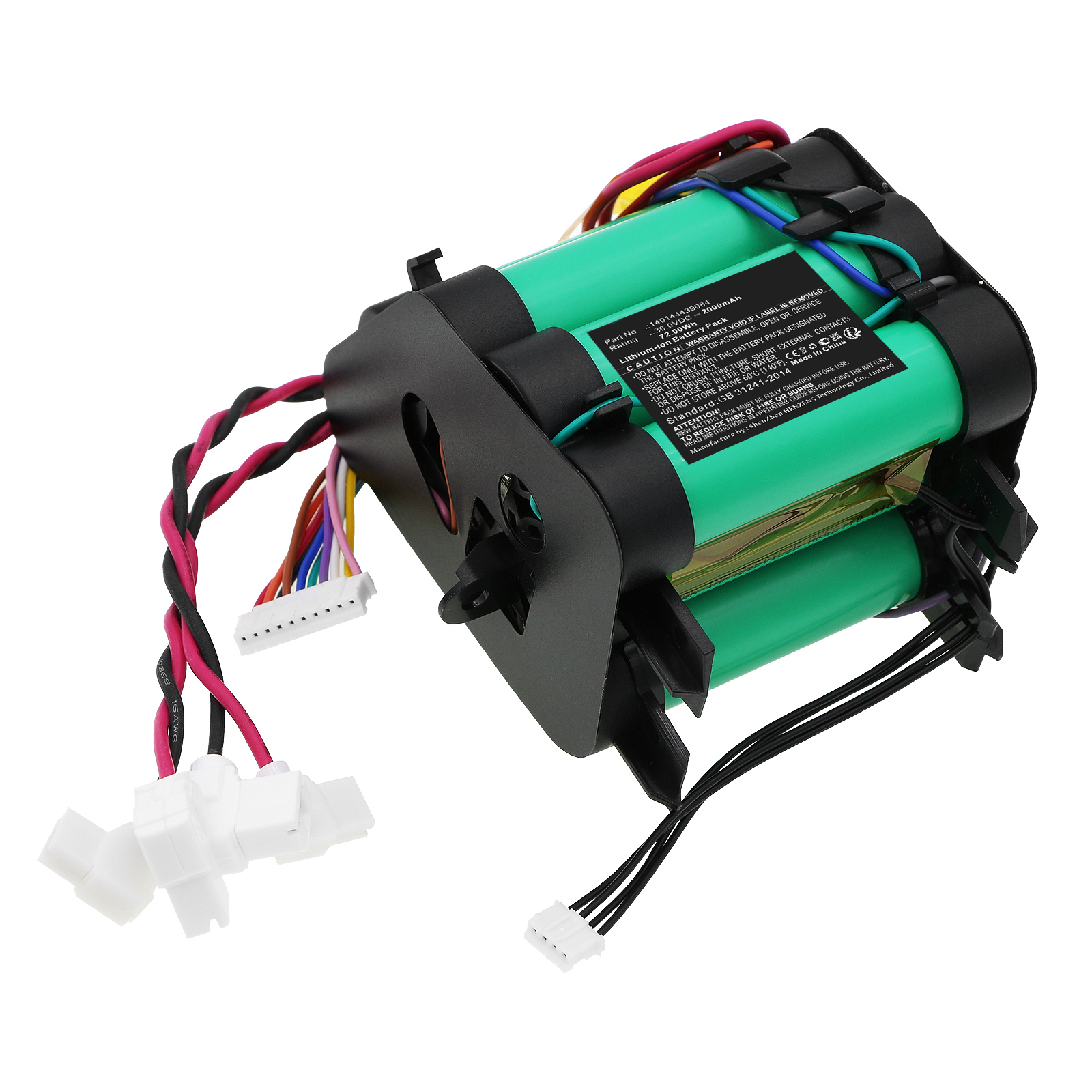 Synergy Digital Vacuum Cleaner Battery, Compatible with AEG 140144439084 Vacuum Cleaner Battery (Li-ion, 36V, 2000mAh)