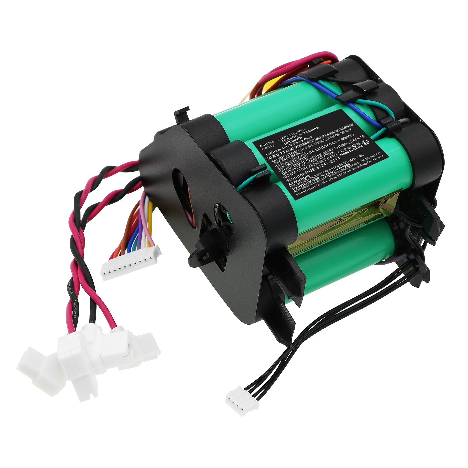 Synergy Digital Vacuum Cleaner Battery, Compatible with AEG 140144439084 Vacuum Cleaner Battery (Li-ion, 36V, 3000mAh)