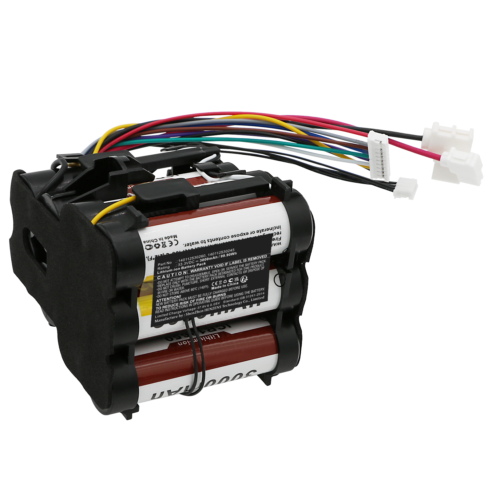 Synergy Digital Vacuum Cleaner Battery, Compatible with Electrolux A02669804 Vacuum Cleaner Battery (Li-ion, 33.3V, 3000mAh)