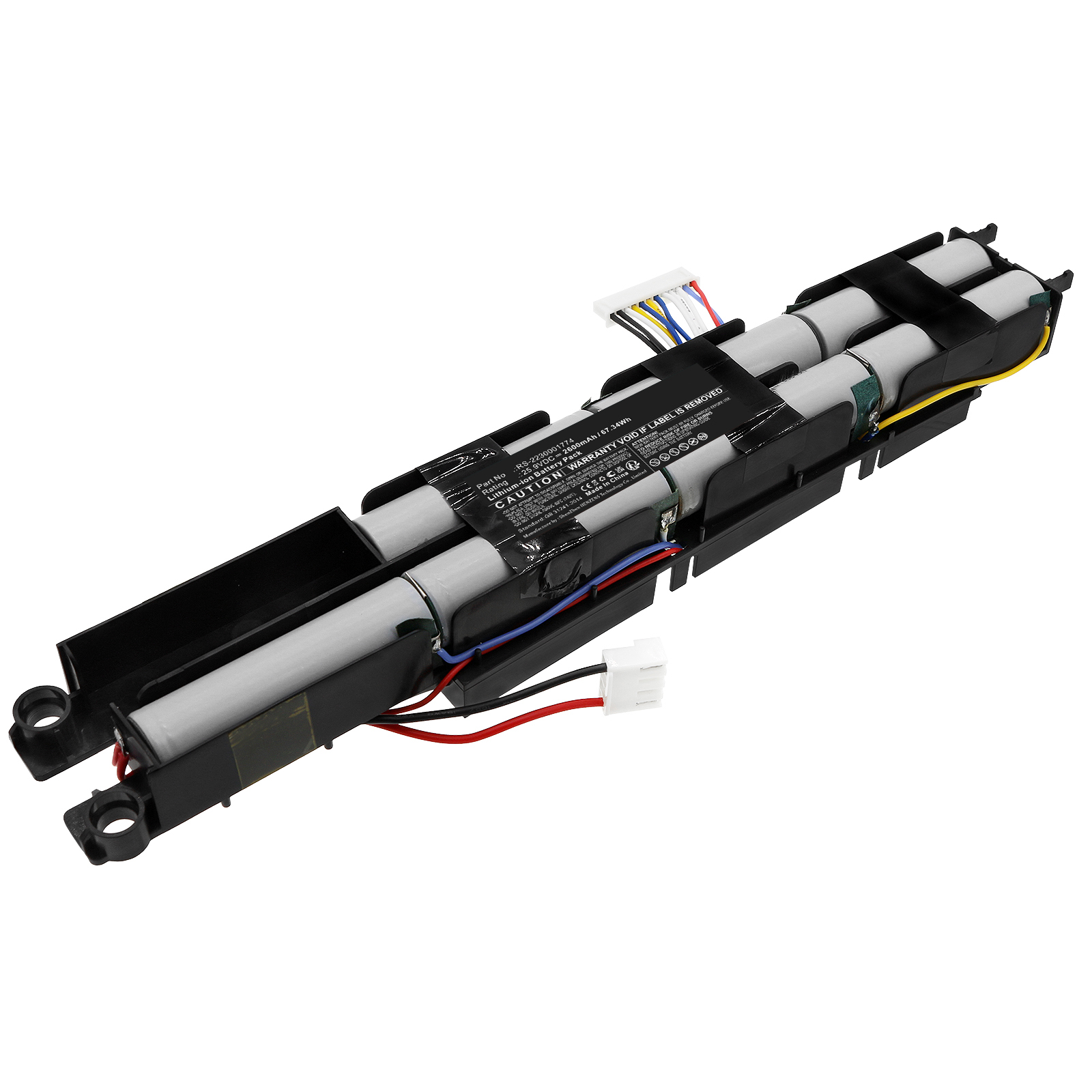 Synergy Digital Vacuum Cleaner Battery, Compatible with Rowenta RS-2230001774 Vacuum Cleaner Battery (Li-ion, 25.9V, 2600mAh)