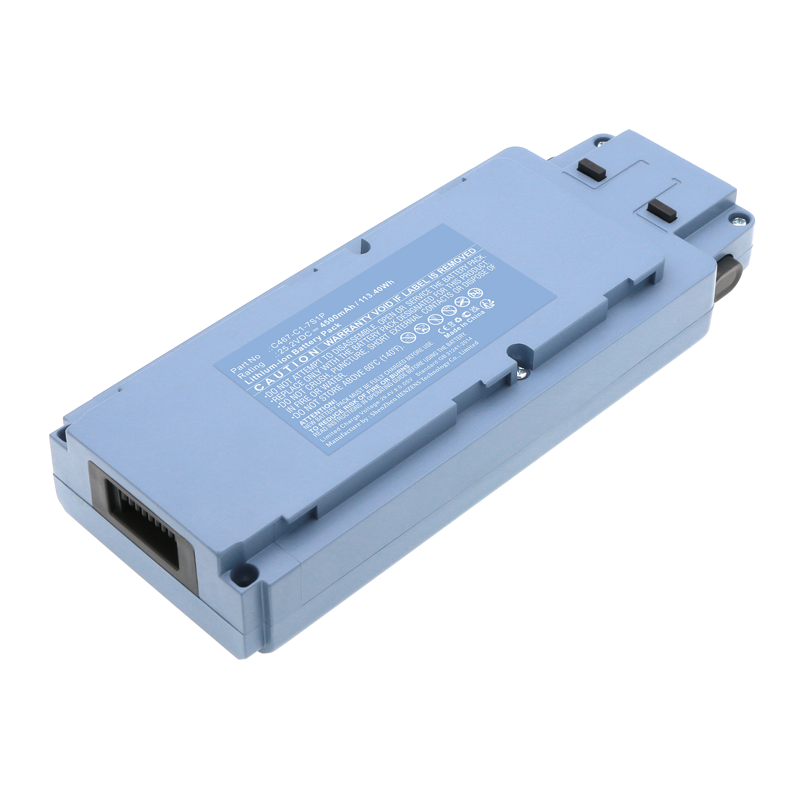 Synergy Digital Vacuum Cleaner Battery, Compatible with Philips C467-C1-7S1P Vacuum Cleaner Battery (Li-ion, 25.2V, 4500mAh)