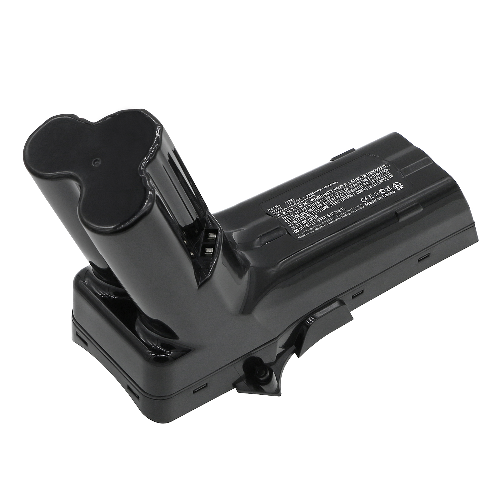 Synergy Digital Vacuum Cleaner Battery, Compatible with Philips IP827 Vacuum Cleaner Battery (Li-ion, 18V, 2500mAh)