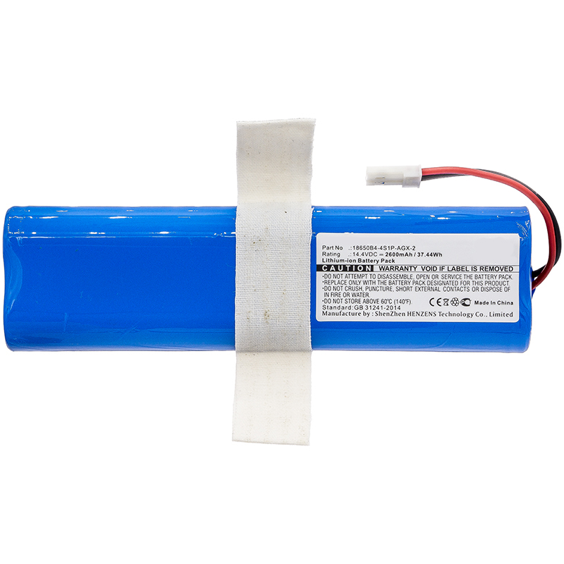 Synergy Digital Vacuum Cleaners Battery, Compatible with ILIFE 18650B4-4S1P-AGX-2 Vacuum Cleaners Battery (14.4V, Li-ion, 2600mAh)