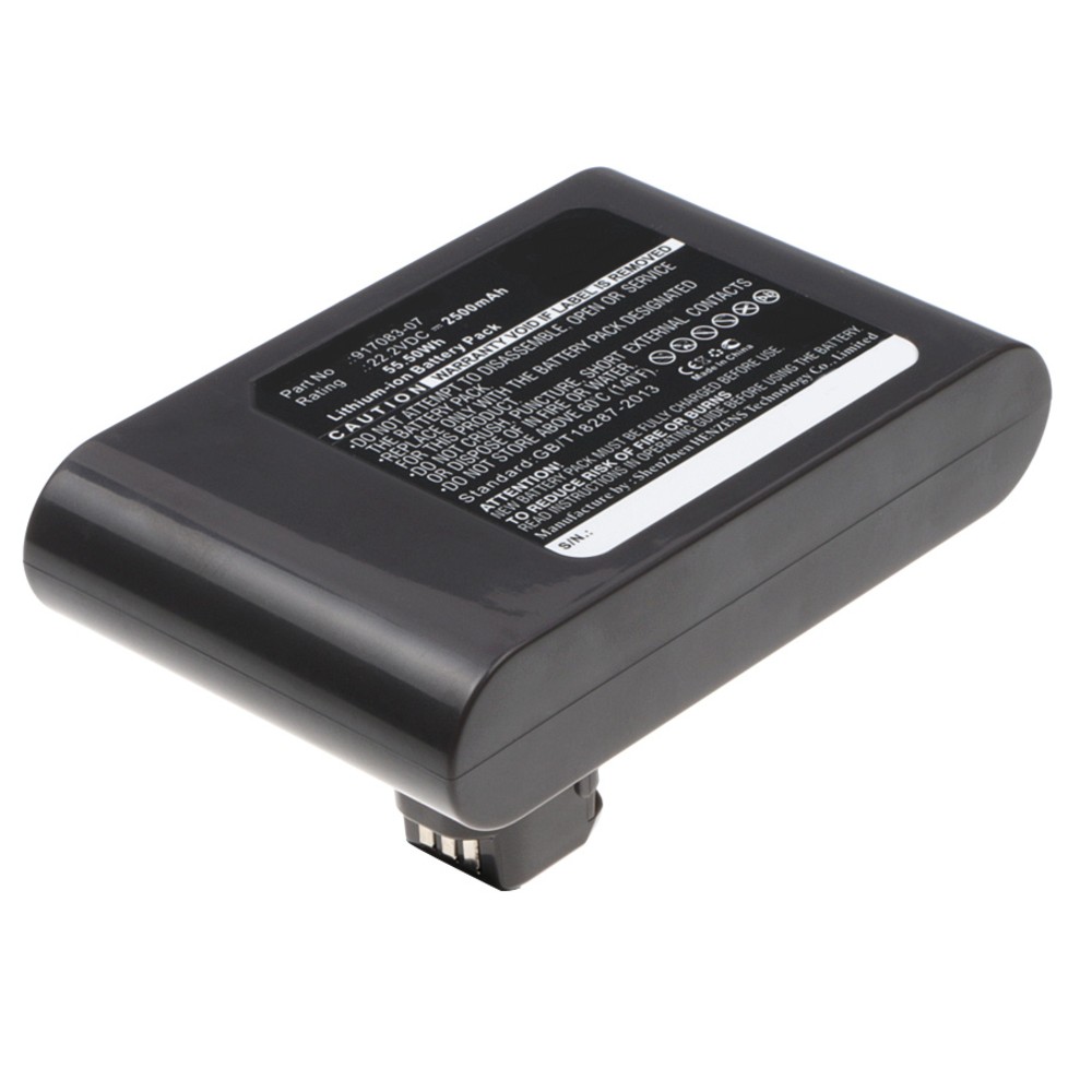 Synergy Digital Vacuum Cleaner Battery, Compatible with Dyson 967813-03 Vacuum Cleaner Battery (22.2, Li-ion, 2500mAh)