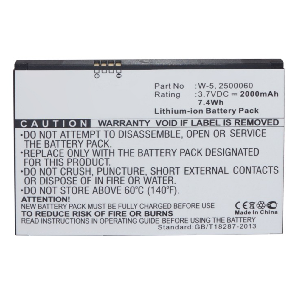 Synergy Digital Wifi Hotspot Battery, Compatible with Netgear Aircard 782s Wifi Hotspot Battery (Li-ion, 3.7V, 2000mAh)