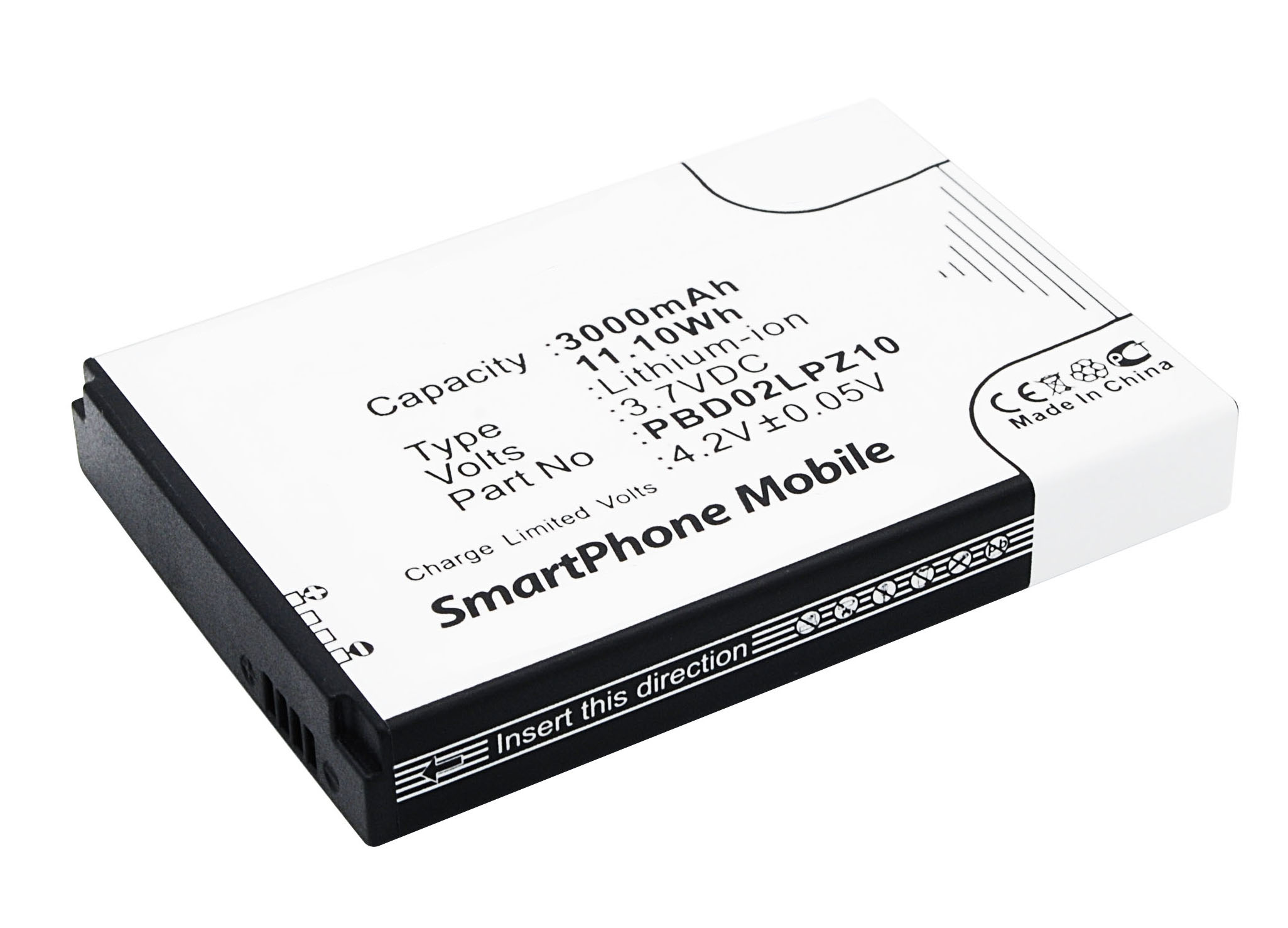 Synergy Digital Wifi Hotspot Battery, Compatible with Huawei PBD02LPZ10 Wifi Hotspot Battery (Li-ion, 3.7V, 3000mAh)