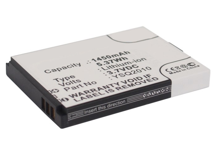 Synergy Digital Wifi Hotspot Battery, Compatible with Franklin Wireless YSQ2010 Wifi Hotspot Battery (Li-ion, 3.7V, 1450mAh)
